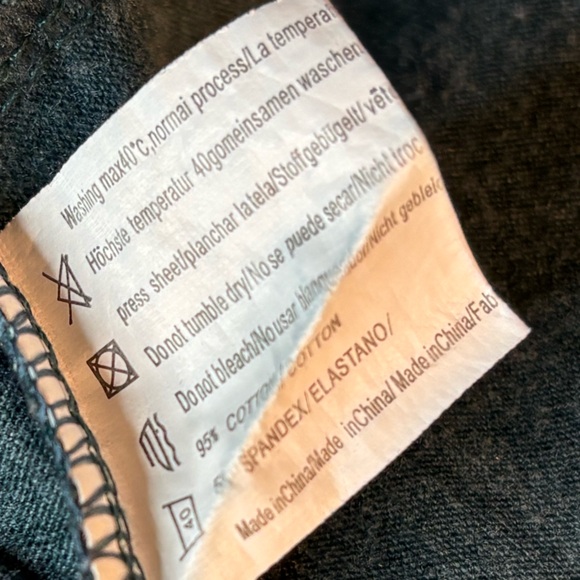 Poetsky Teal Sleeveless Top Size Large Cotton Spandex Blend Soft Tank Blouse - Picture 6 of 7